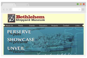 Bethlehem Ship Yard - Web Design